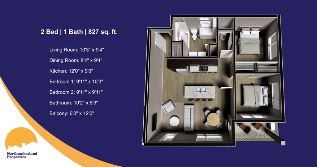 2 Bedroom - 91 Rupert Street